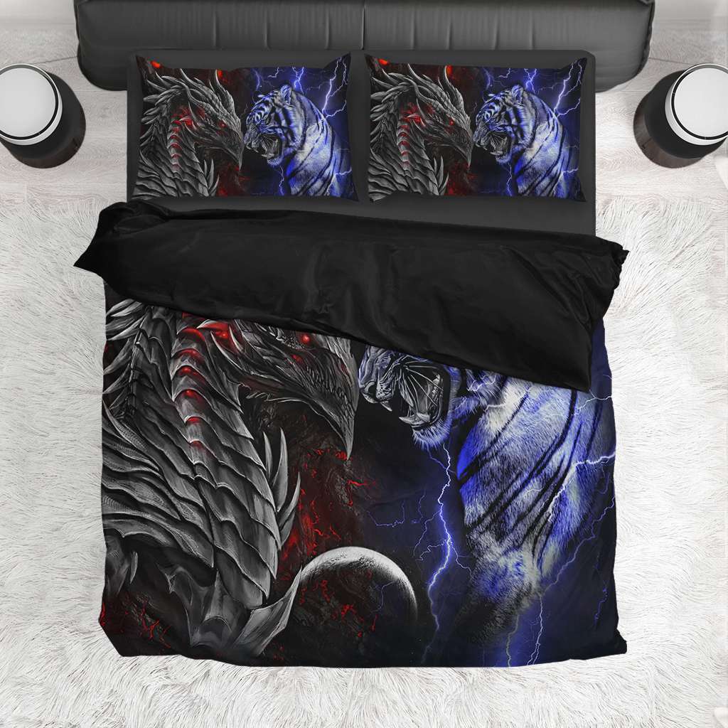 Dragon And Tiger - Dragon Bedding Set 0921
