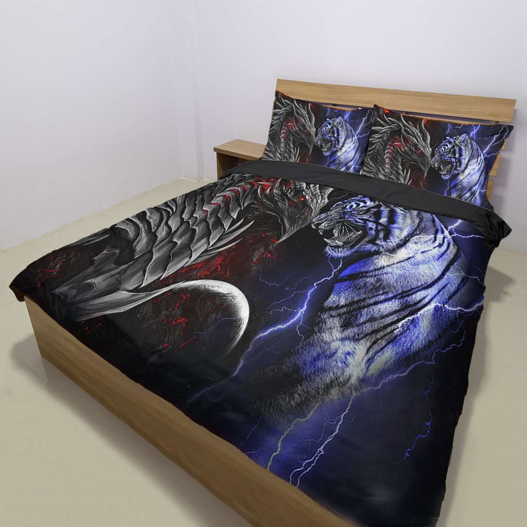 Dragon And Tiger - Dragon Bedding Set 0921