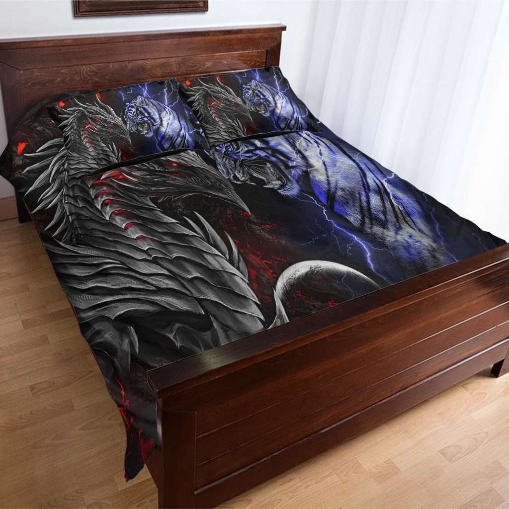 Dragon And Tiger - Dragon Bedding Set 0921