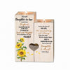 To My Daughter-In-Law A Precious Sunflower - Daughter Candle Holder 0921
