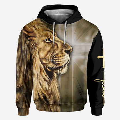 Lion Of Judah Jesus - Christian All Over T-shirt and Hoodie 0921