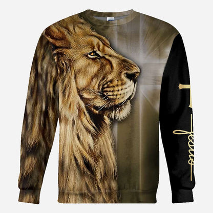 Lion Of Judah Jesus - Christian All Over T-shirt and Hoodie 0921