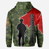 Canadian Veteran Maple Leaf Jesus - Christian All Over T-shirt and Hoodie 0921