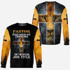 Pastor Because Devil Stomping Ninja Isn&#39;t Job Title Jesus - Christian All Over T-shirt and Hoodie 0921
