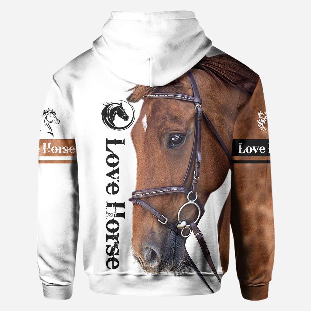 Love Brown Horse - Horse Owner Horse All Over T-shirt and Hoodie 0921