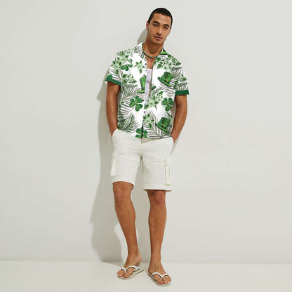 Happy Saint Patrick Day Parade Outfit - Irish Hawaiian Shirt 0921