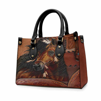 Beautiful Horse Spirit - Horse Leather Handbag 0921