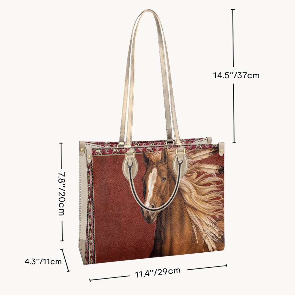 Horse Majesty Brown - Horse Leather Handbag 0921