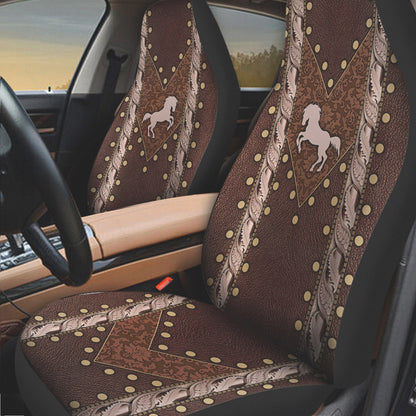 Horse Leather Background - Horse Seat Covers 0921