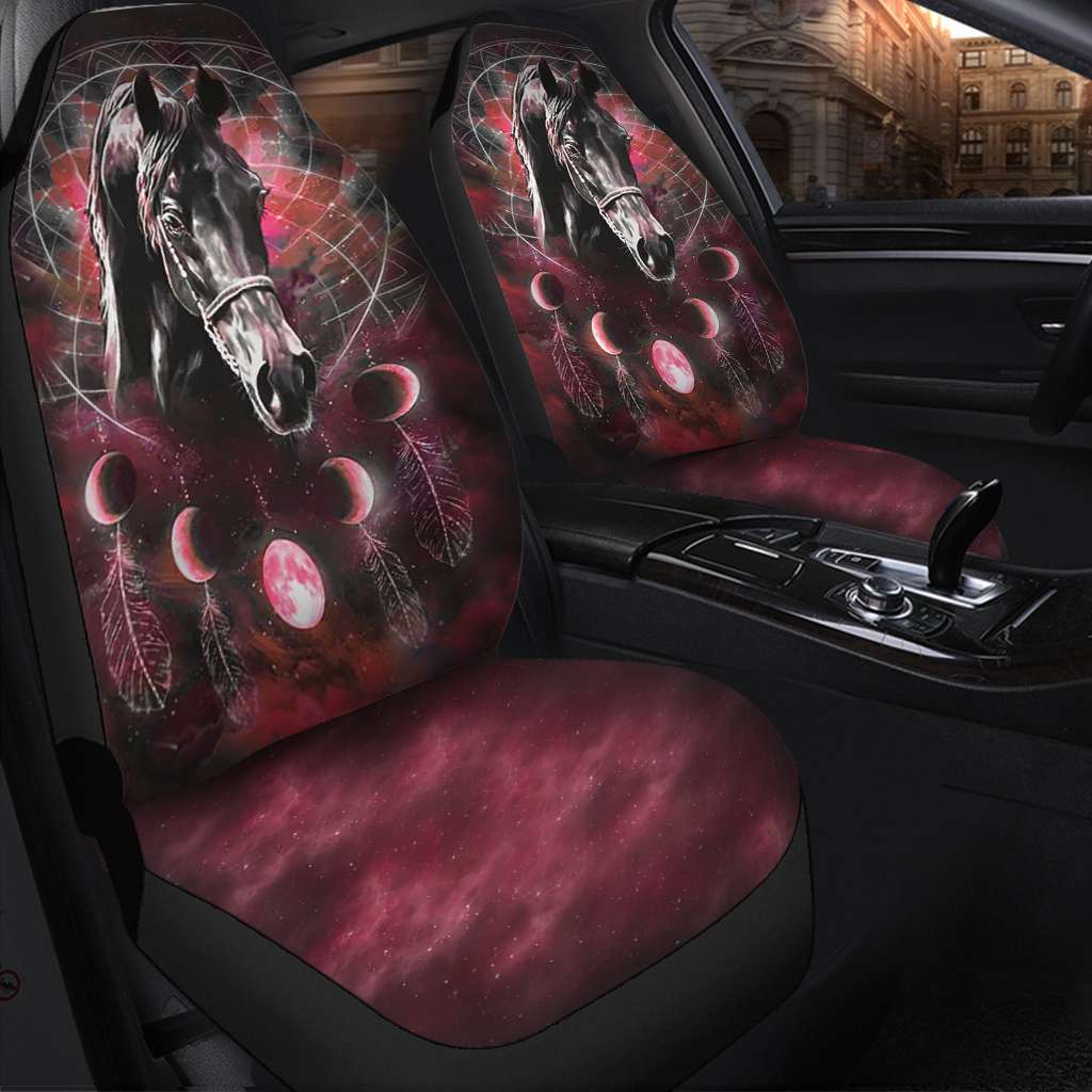 Horse Red Dreamcatcher Moon - Horse Seat Covers 0921