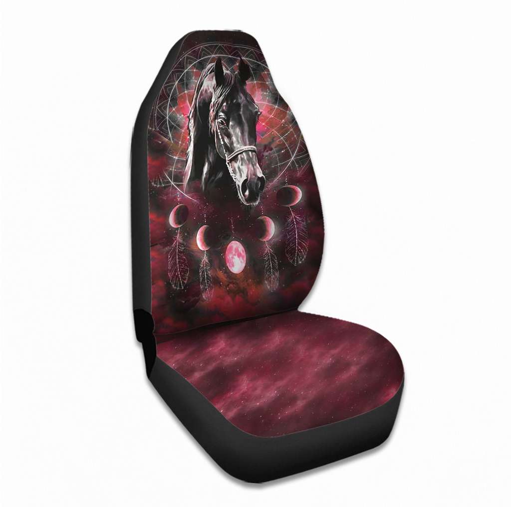 Horse Red Dreamcatcher Moon - Horse Seat Covers 0921