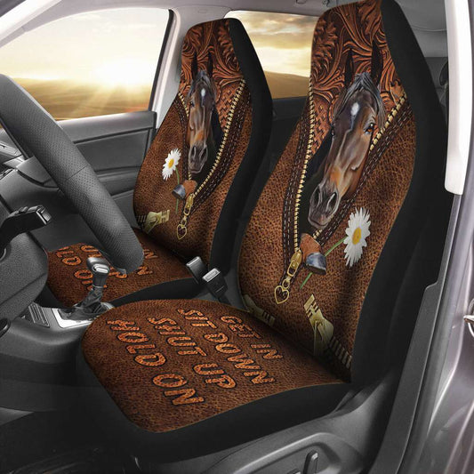 Get In Sit Down - Horse Seat Covers 0921