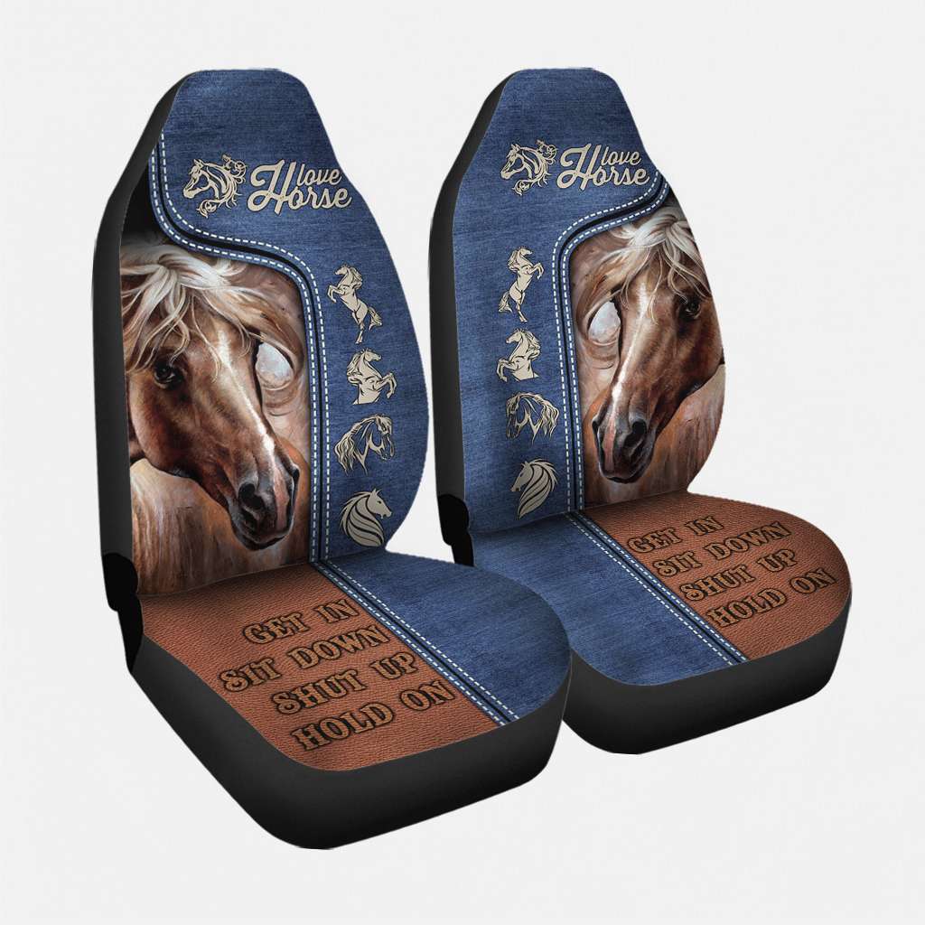 Love Horse Get In Sit Down - Horse Seat Covers 0921