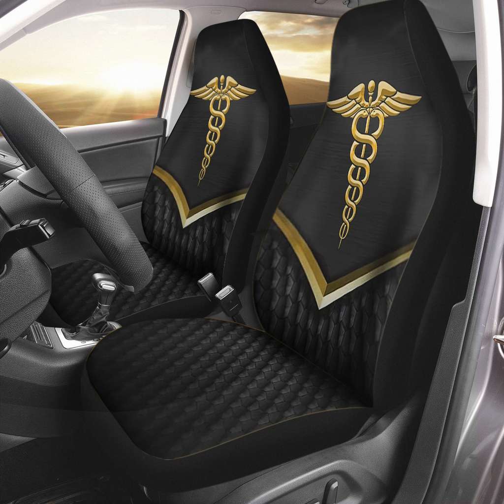 Nurse Black Gold - Nurse Seat Covers 0921