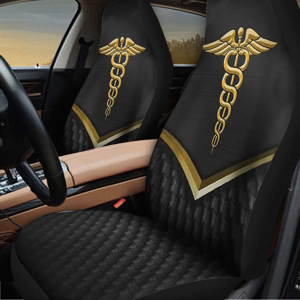 Nurse Black Gold - Nurse Seat Covers 0921