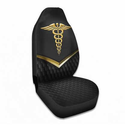 Nurse Black Gold - Nurse Seat Covers 0921