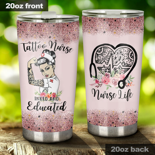 Tattoo Nurse - Nurse Tumbler 0921