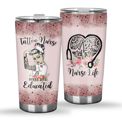 Tattoo Nurse - Nurse Tumbler 0921