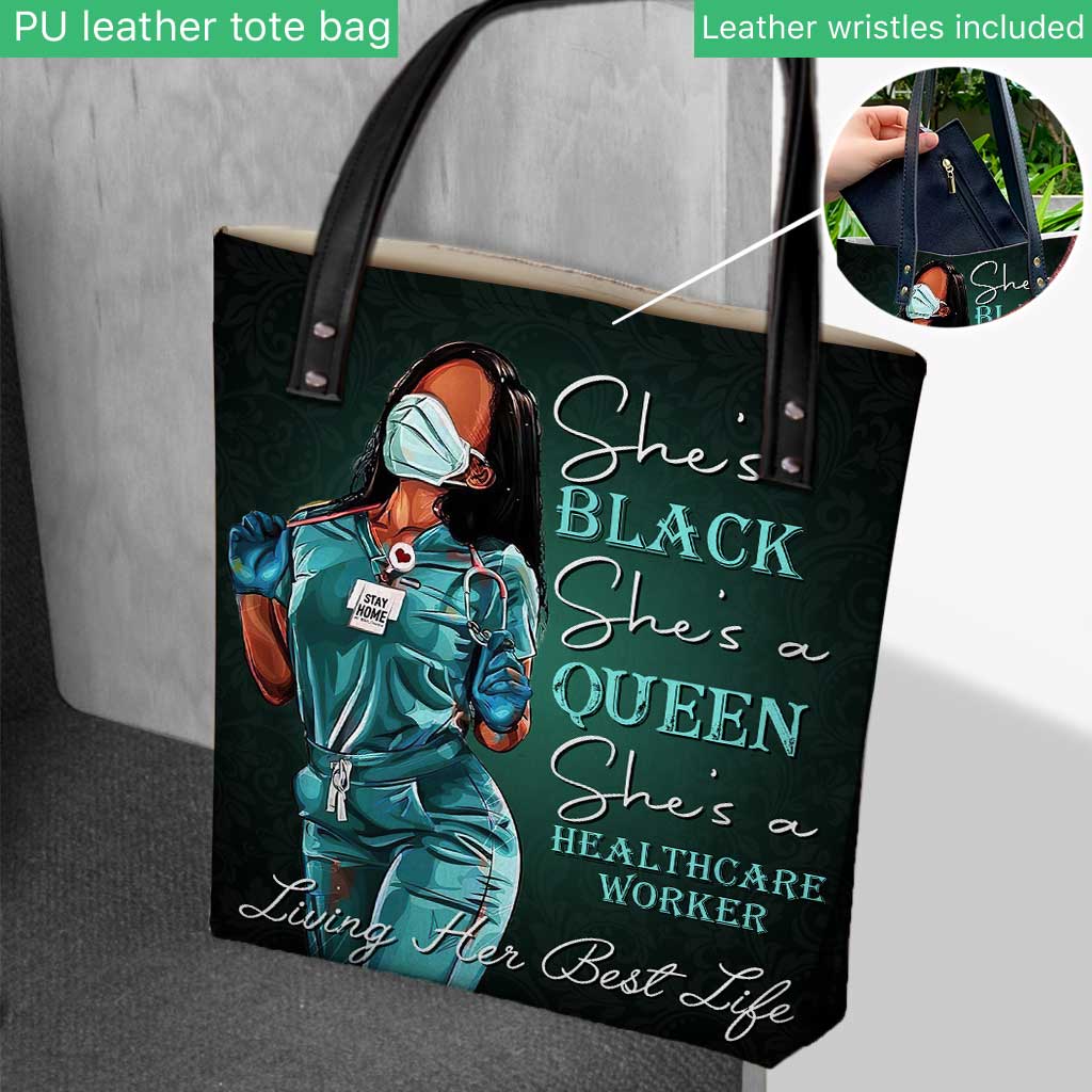 Nurse Black Woman - Nurse Tote Bag 0921