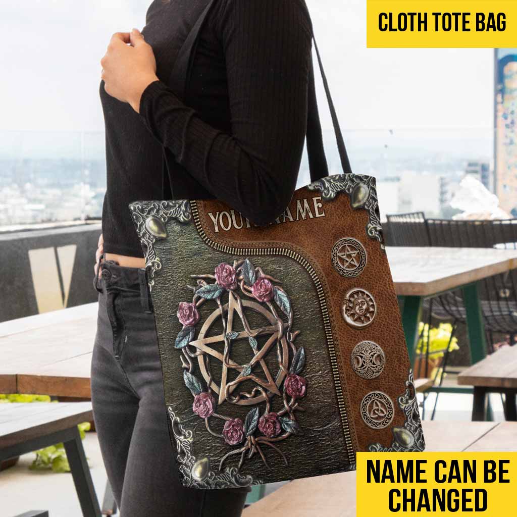 Mystical Witch Personalized 3D Pattern Print Tote Bag