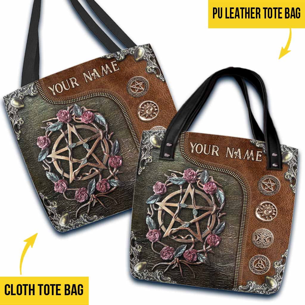 Mystical Witch Personalized 3D Pattern Print Tote Bag