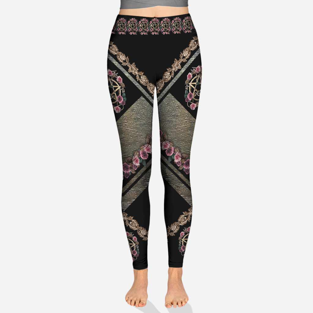 Mystical Witch 3D Pattern Print Leggings