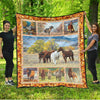 It&#39;s the most wonderful time of the year - Horse quilt