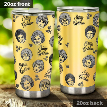 Stay Golden - Personalized Tumbler