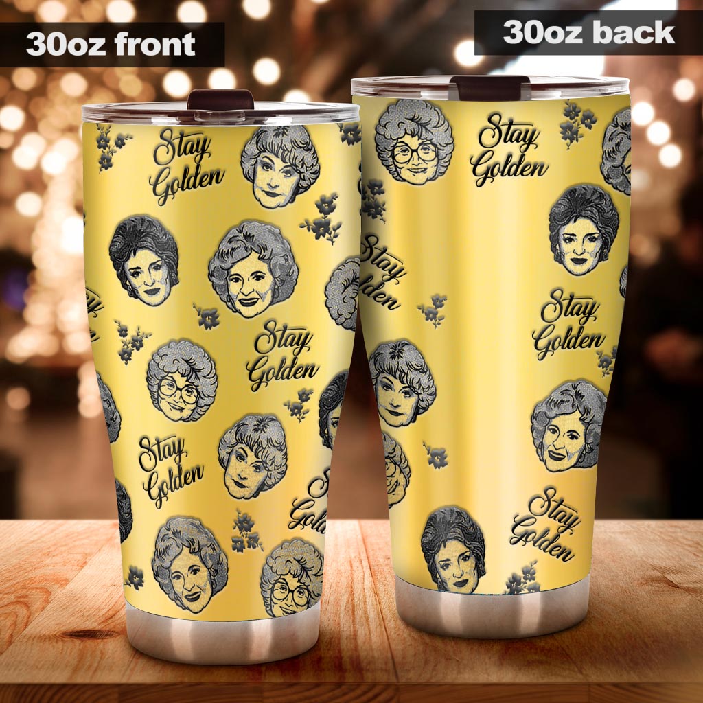 Stay Golden - Personalized Tumbler