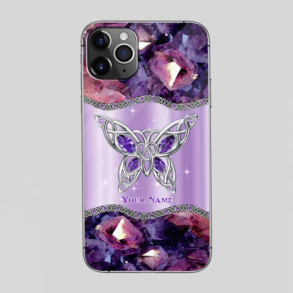 Love Butterflies - Personalized Phone Case With 3D Pattern Print