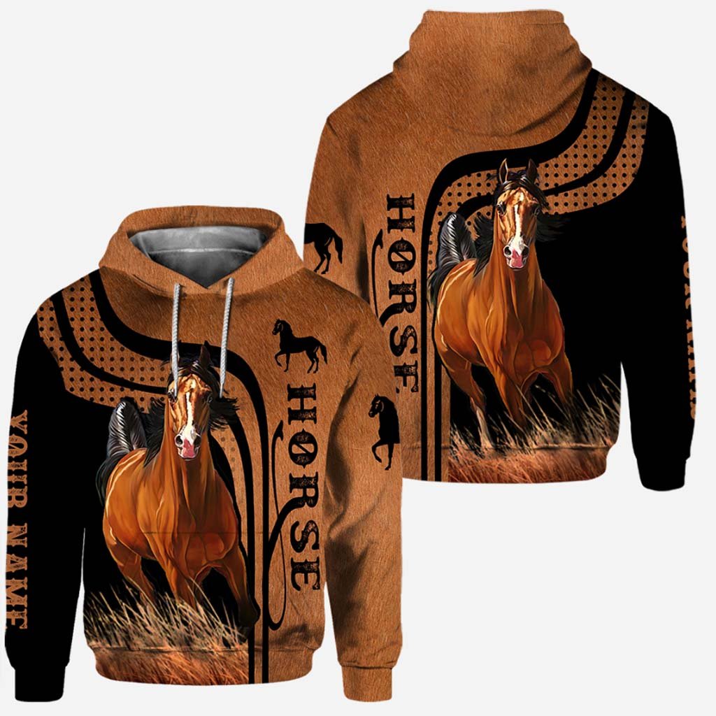 Love Horses - Personalized Hoodie and Leggings