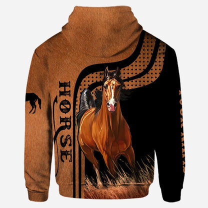 Love Horses - Personalized Hoodie and Leggings