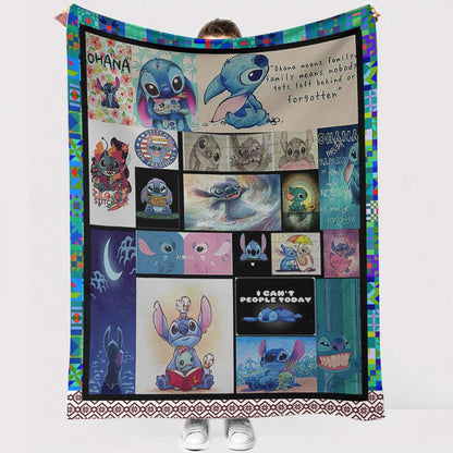 Ohana Means Family Ohana Blanket 1122