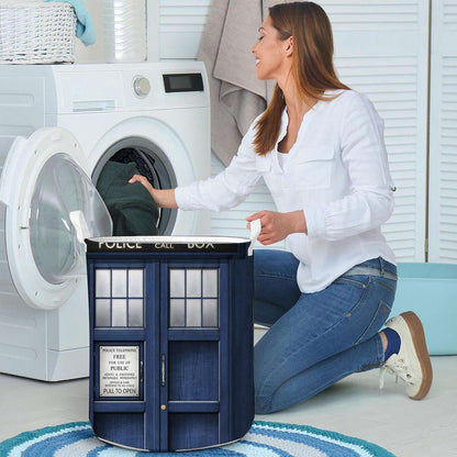 Blue Box - Laundry Basket 1122