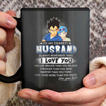 To My Husband - Seven Balls Mug 1122