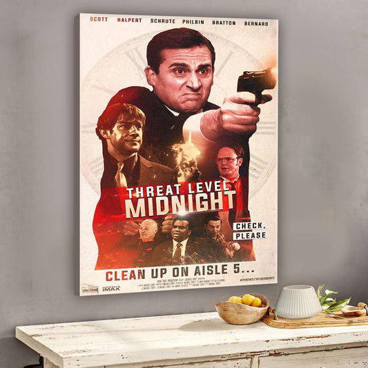 Threat Level Midnight - Canvas And Poster 1122