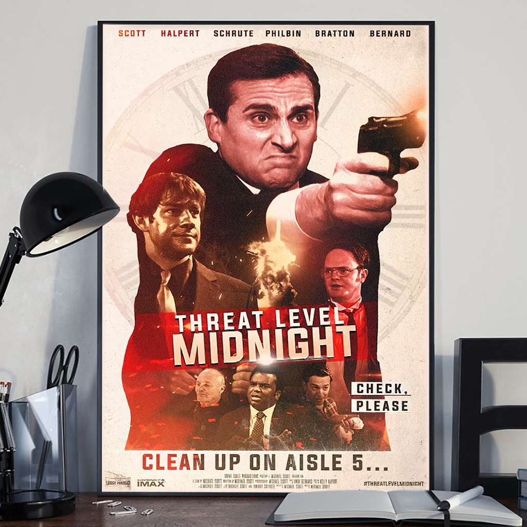 Threat Level Midnight - Canvas And Poster 1122