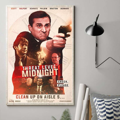 Threat Level Midnight - Canvas And Poster 1122