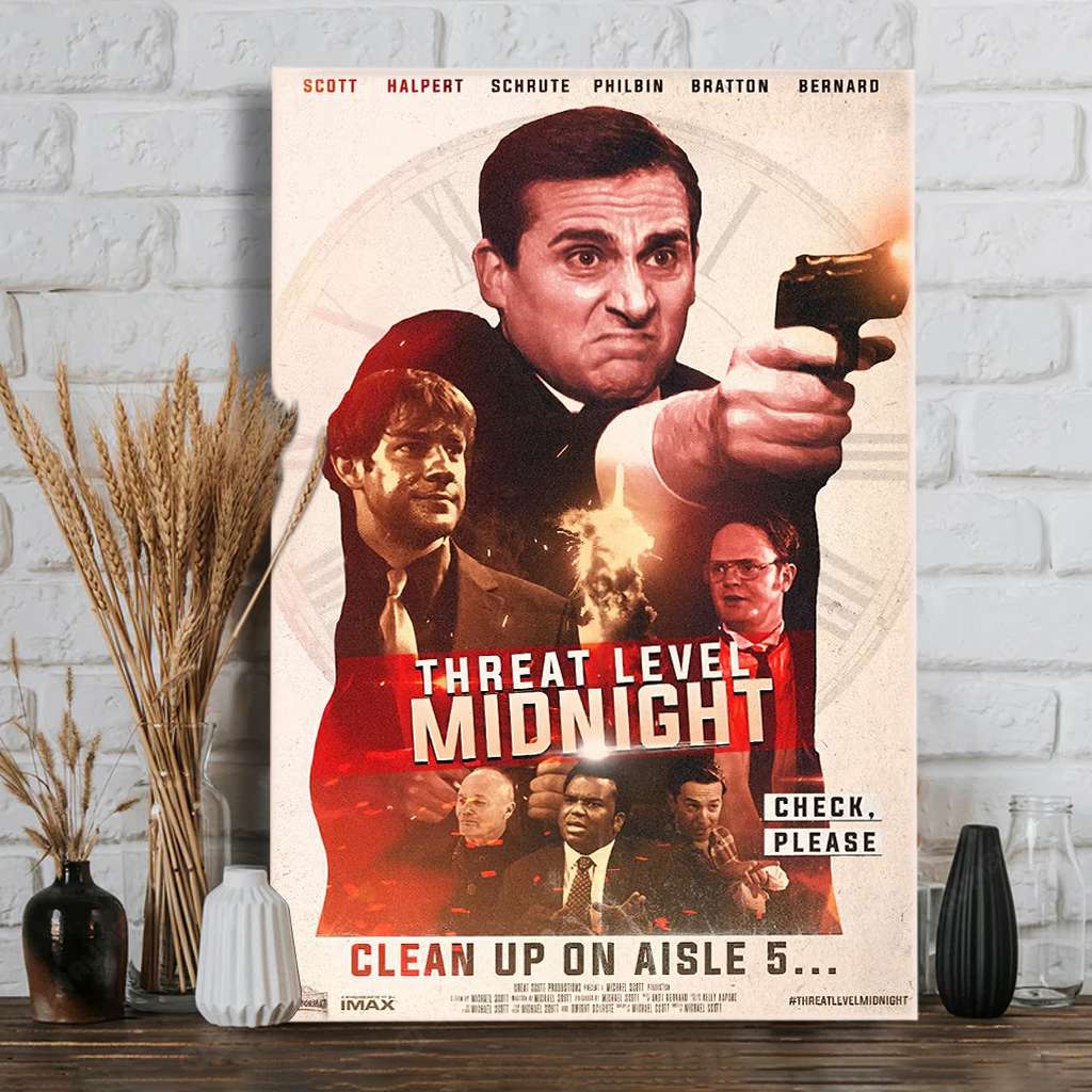 Threat Level Midnight - Canvas And Poster 1122