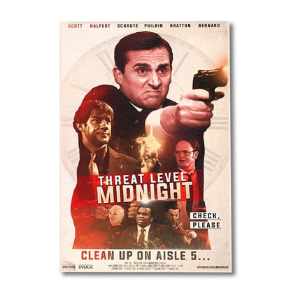 Threat Level Midnight - Canvas And Poster 1122