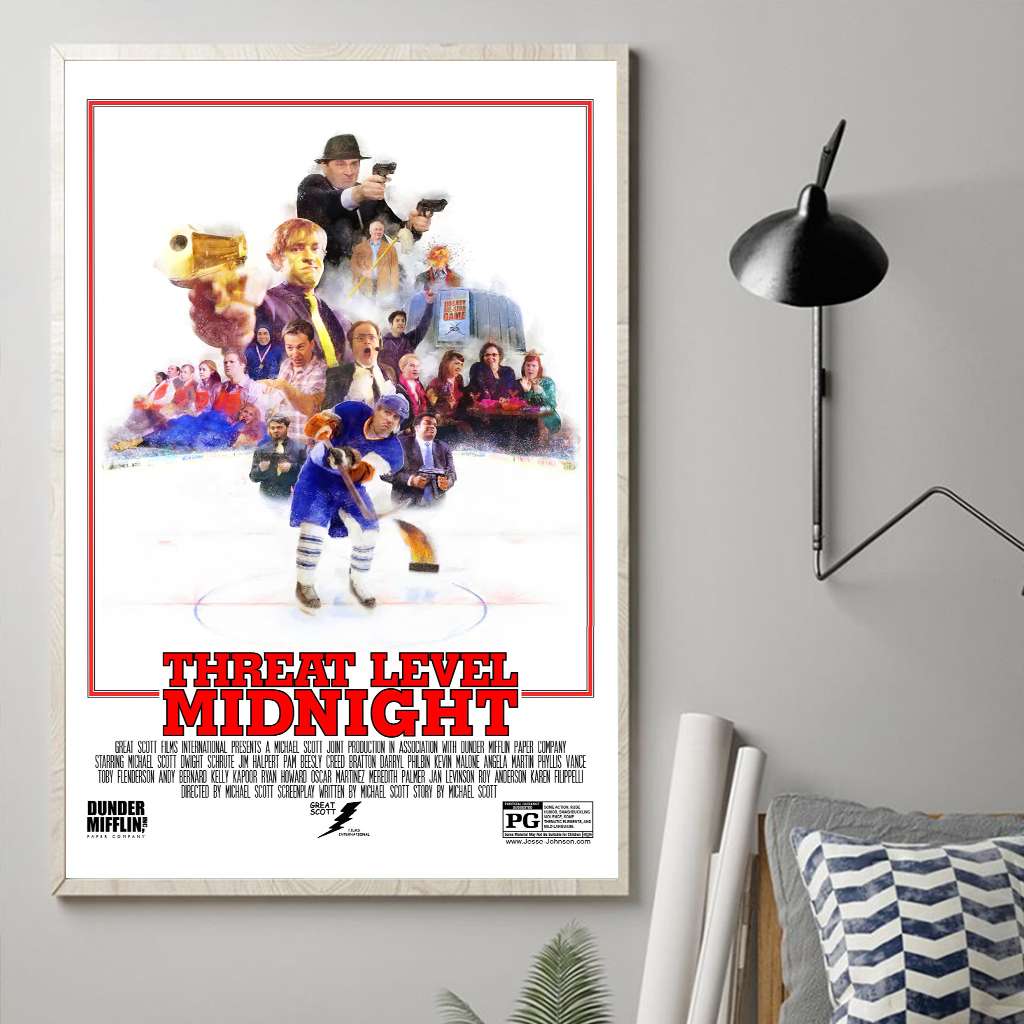 Threat Level Midnight - Canvas And Poster 1122