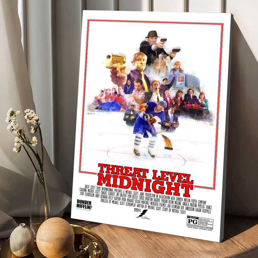 Threat Level Midnight - Canvas And Poster 1122