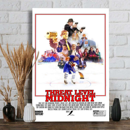 Threat Level Midnight - Canvas And Poster 1122