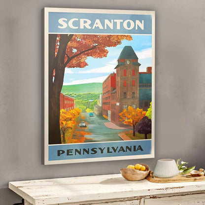 Scranton - Canvas And Poster 1122