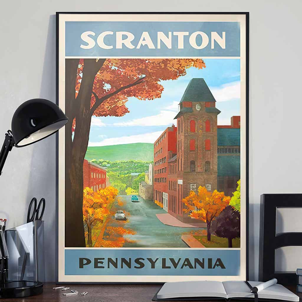 Scranton - Canvas And Poster 1122