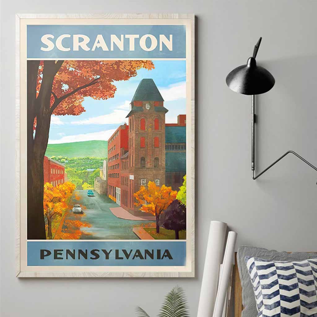 Scranton - Canvas And Poster 1122