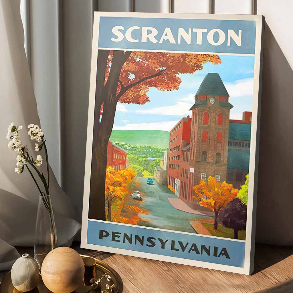 Scranton - Canvas And Poster 1122