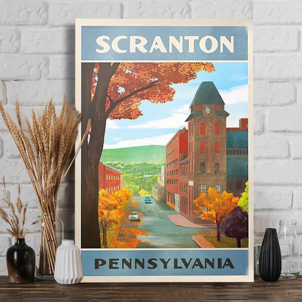 Scranton - Canvas And Poster 1122