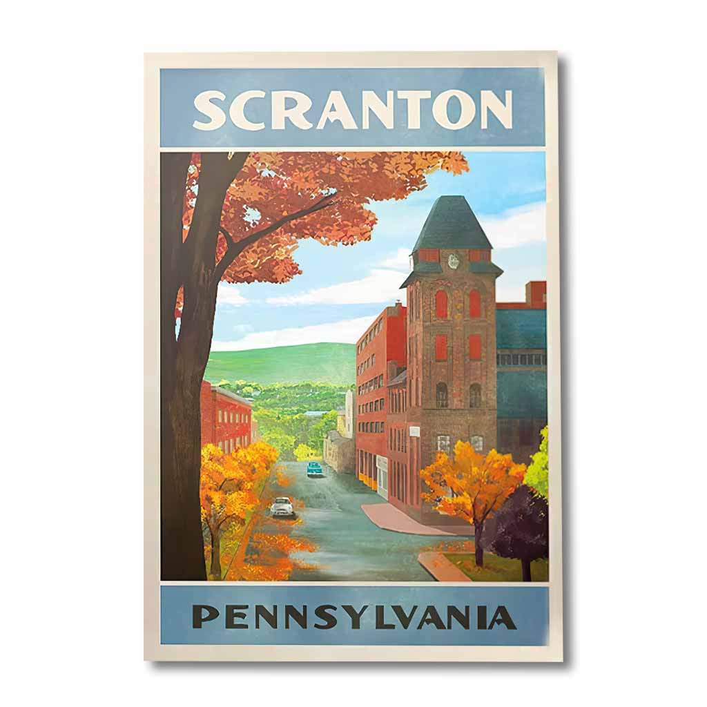 Scranton - Canvas And Poster 1122