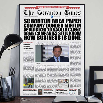 The Scranton Times - Canvas And Poster 1122